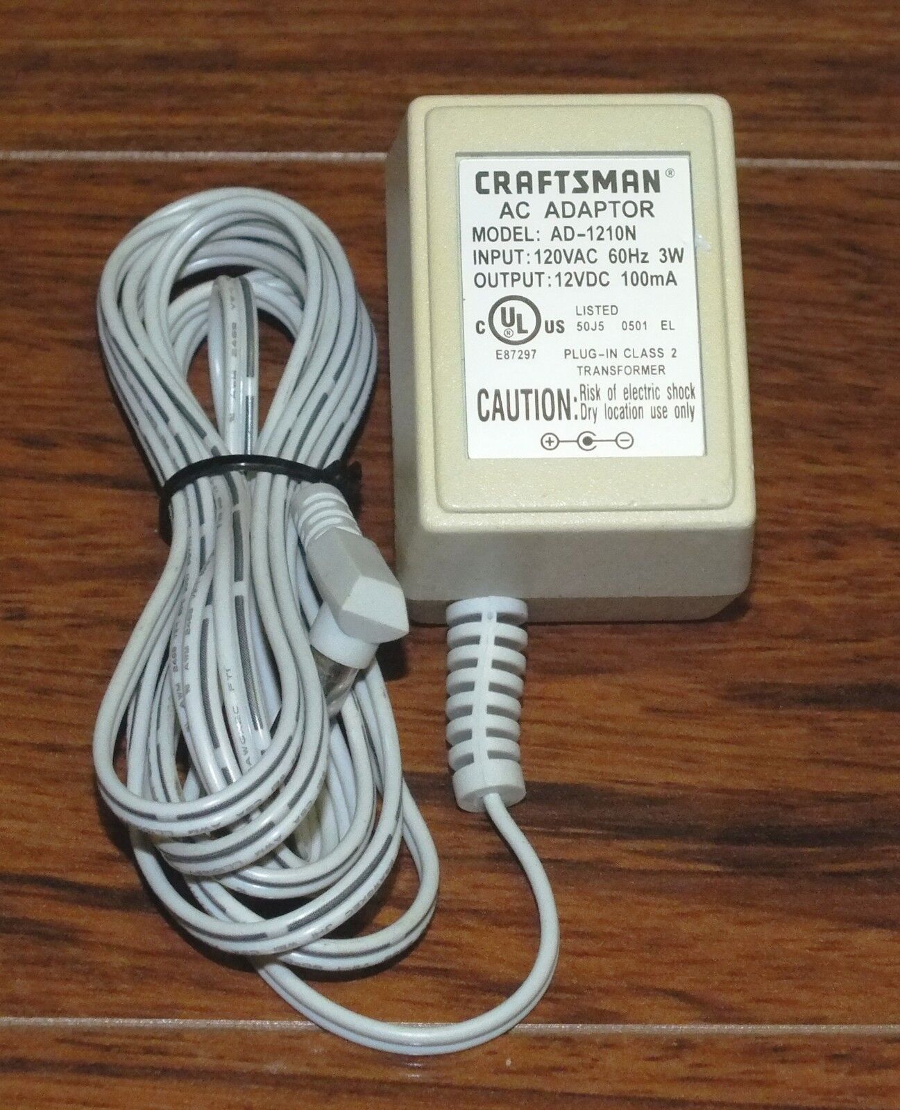 *Brand NEW*12VDC 100mA Craftsman AD-1210N AC DC ADAPTER POWER SUPPLY
